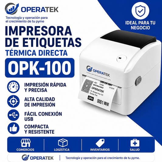 Impresora Térmica Profesional de Etiquetas