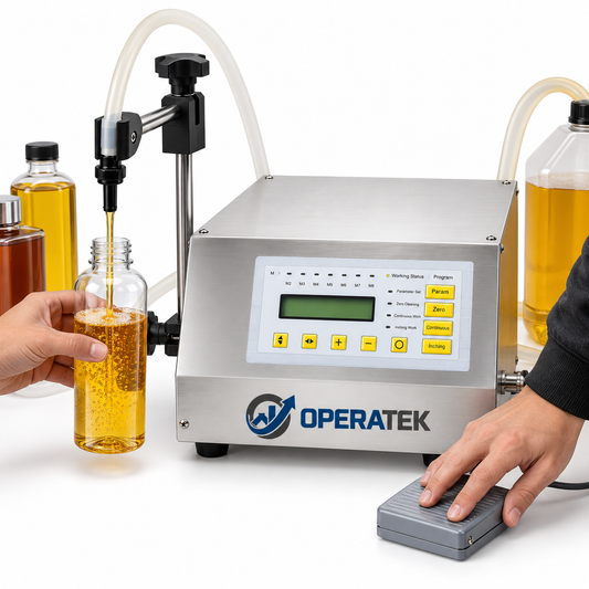 Envasadora Semiautomática para Líquidos OPERATEK OPK-3500